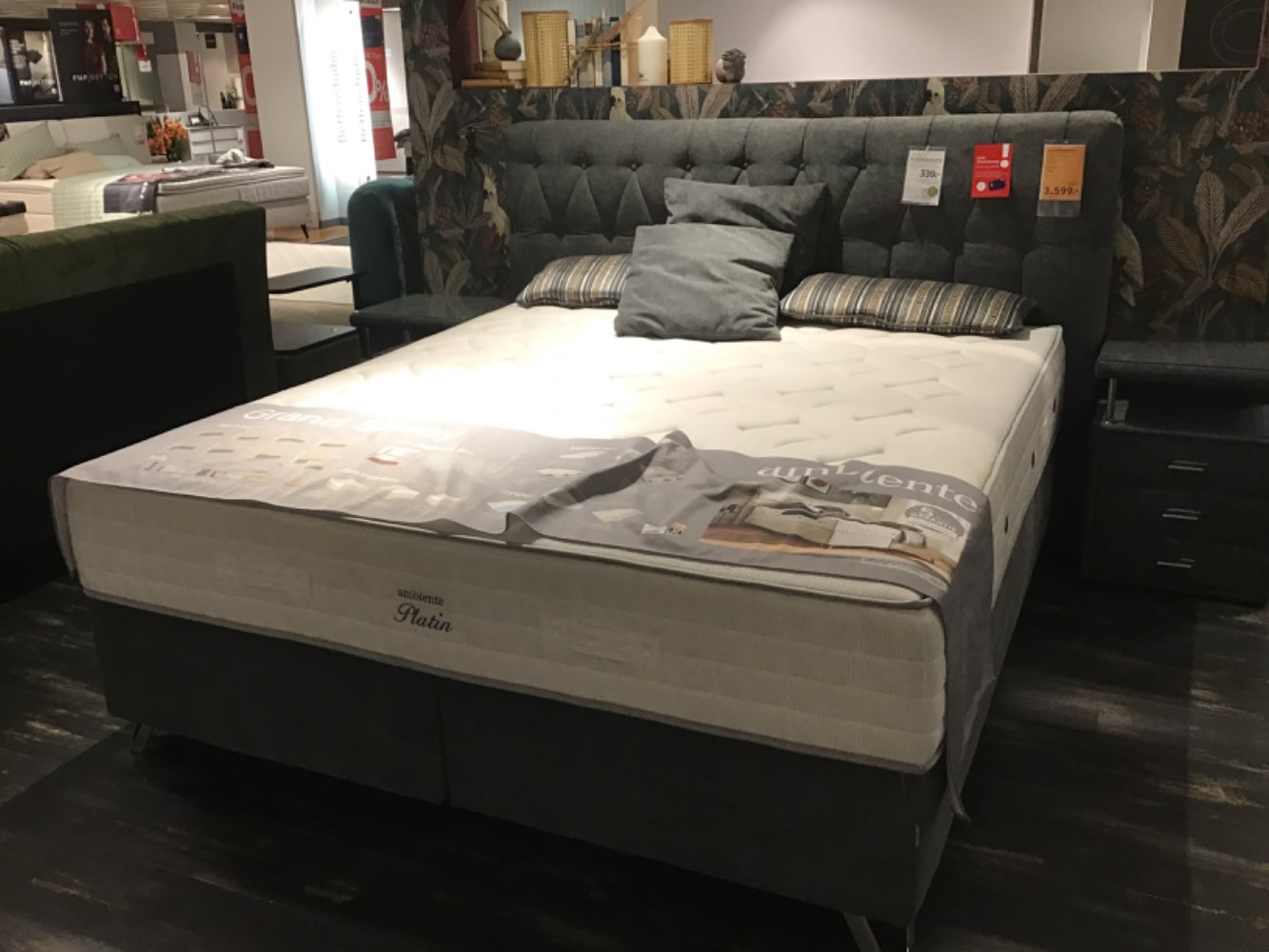 Boxspringbett Grand Savoy 180x200cm Ambiente