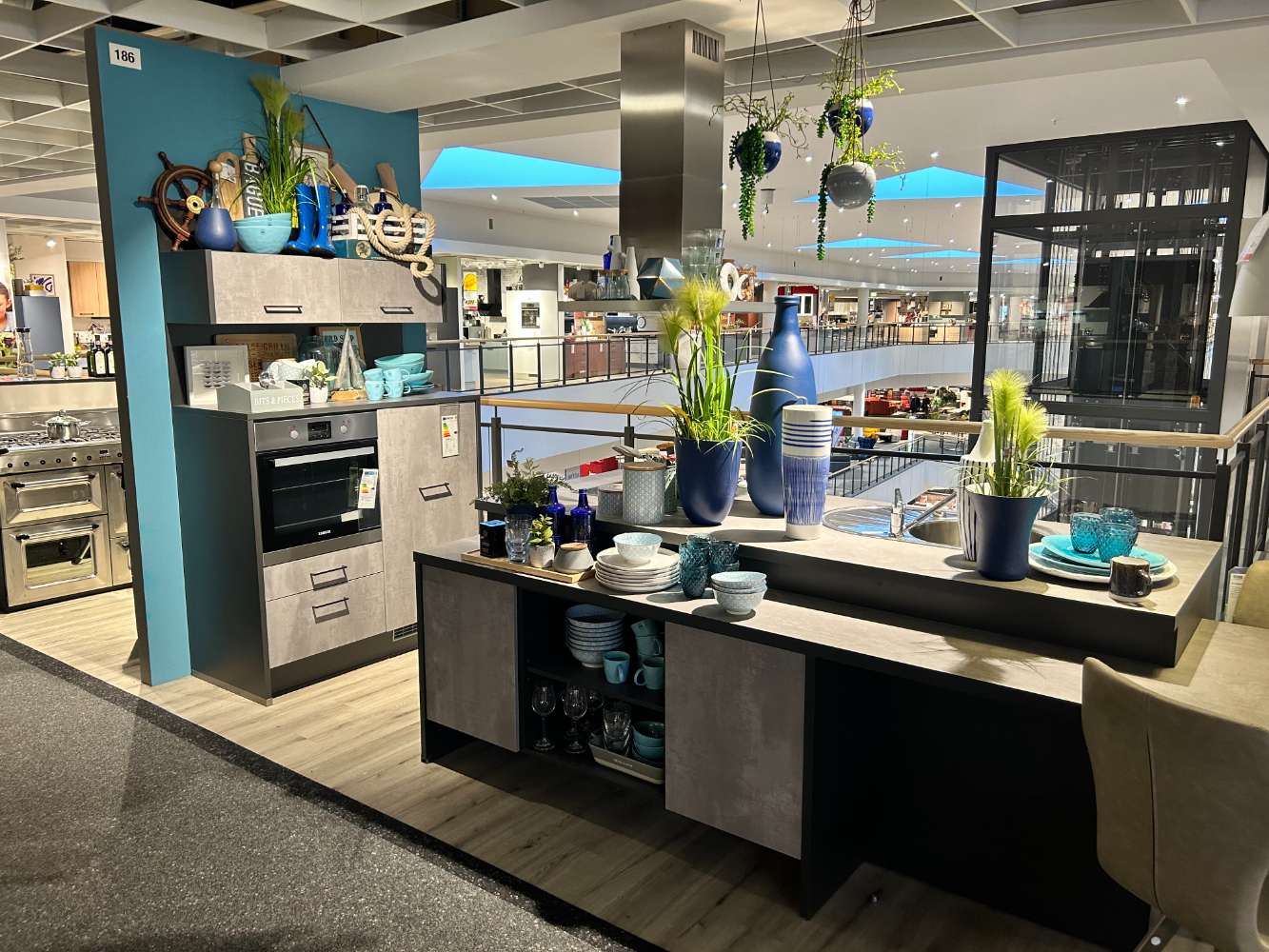 Einbauküche Smart1200/8H-187