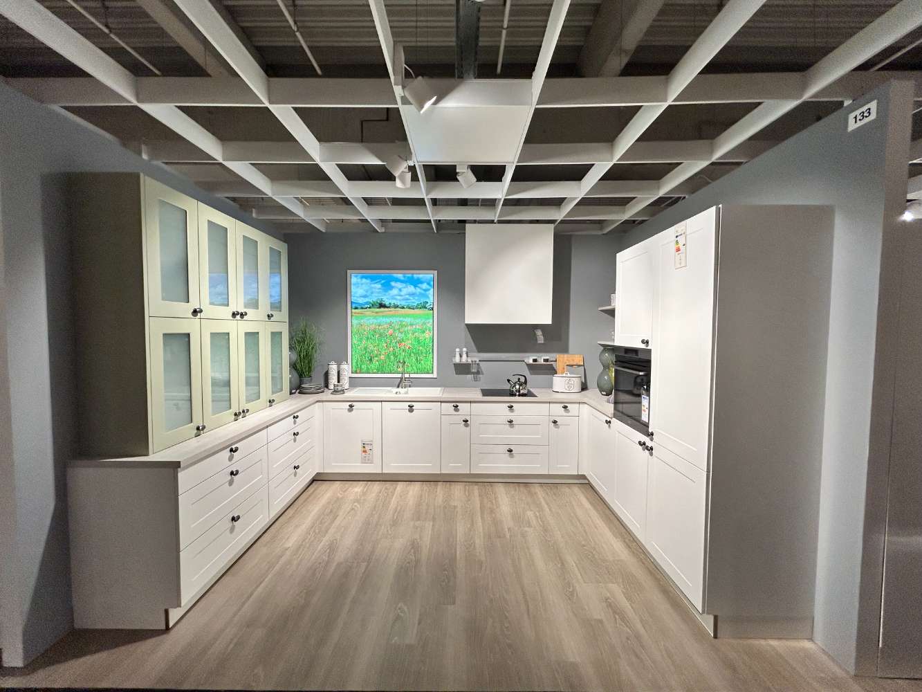 Einbauküche FrameLack/8H-133