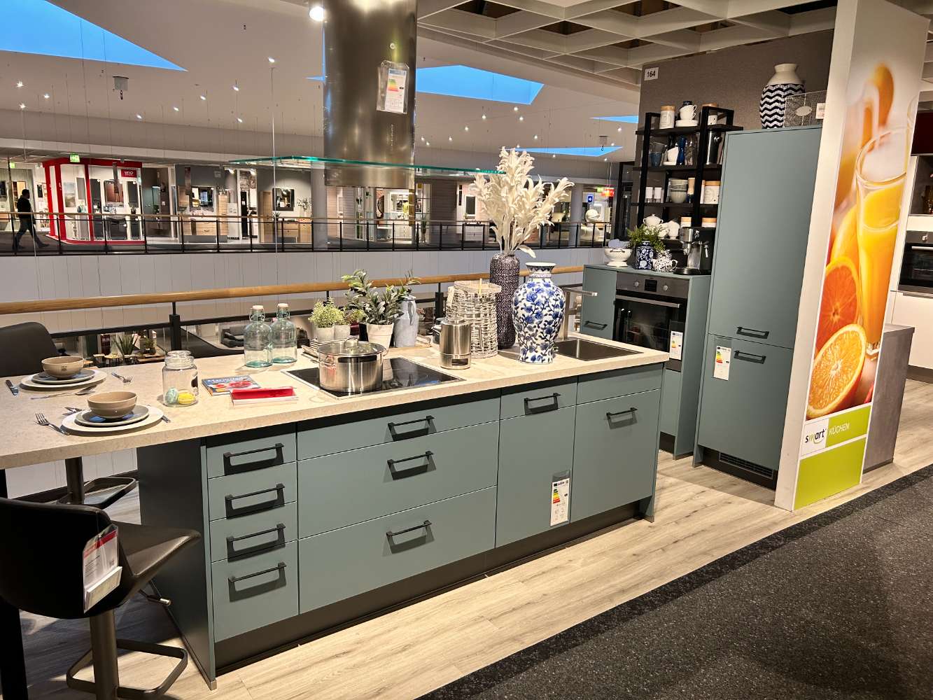 Einbauküche Smart1200/8H-164