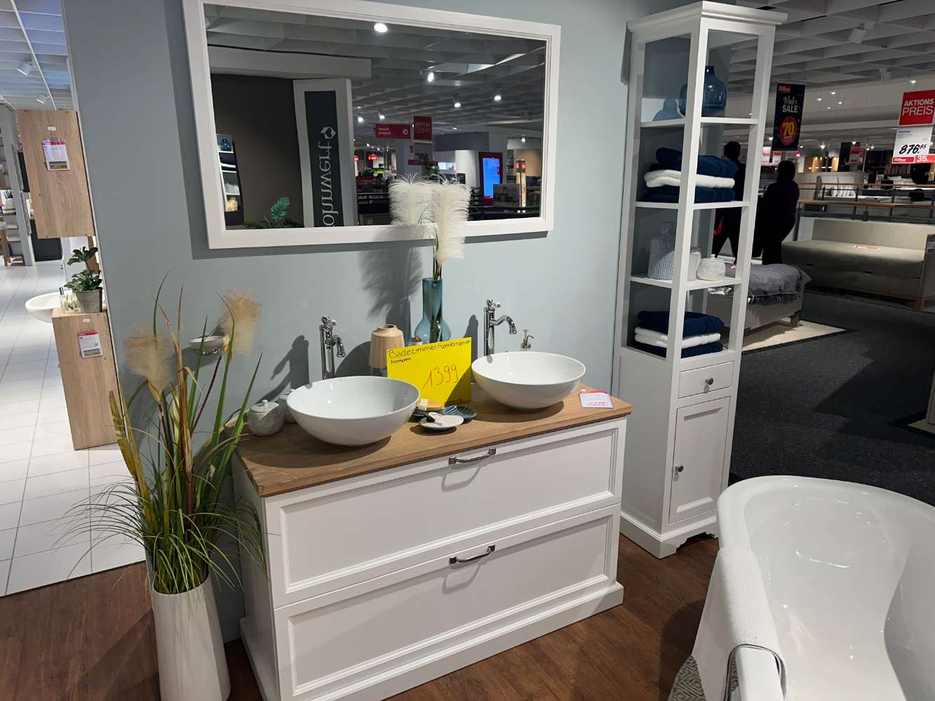 Waschtischkombination 130 cm