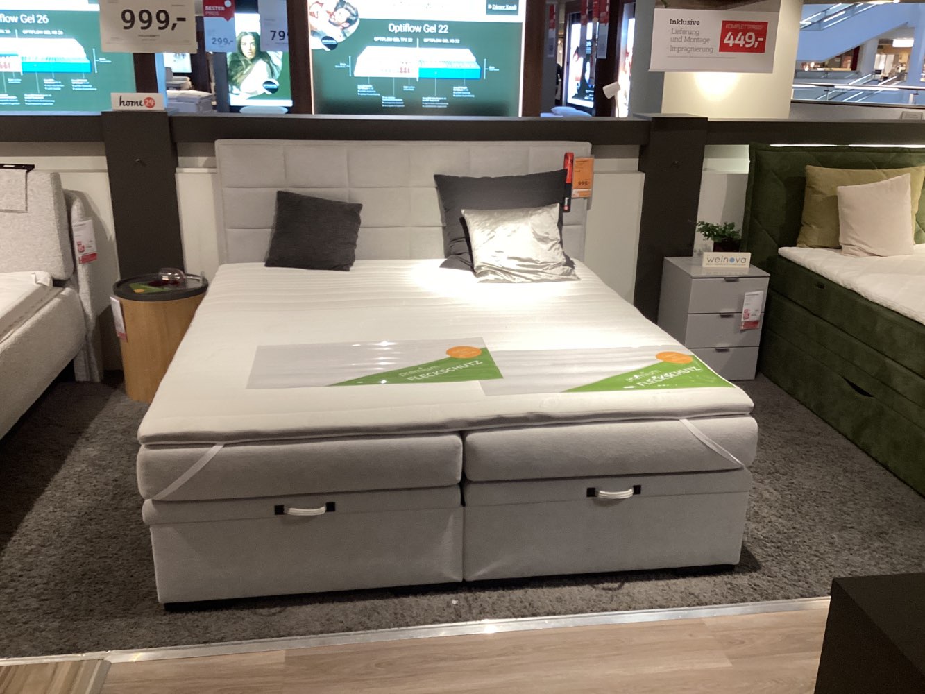 Möbel Boxspringbett Home 24 Semeno XXXLutz Hirschaid