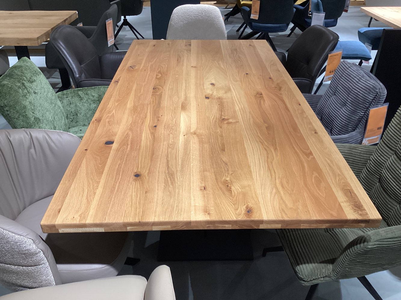 Möbel Mega Esstisch Zeta 200x100cm Eiche Massiv geölt XXXLutz