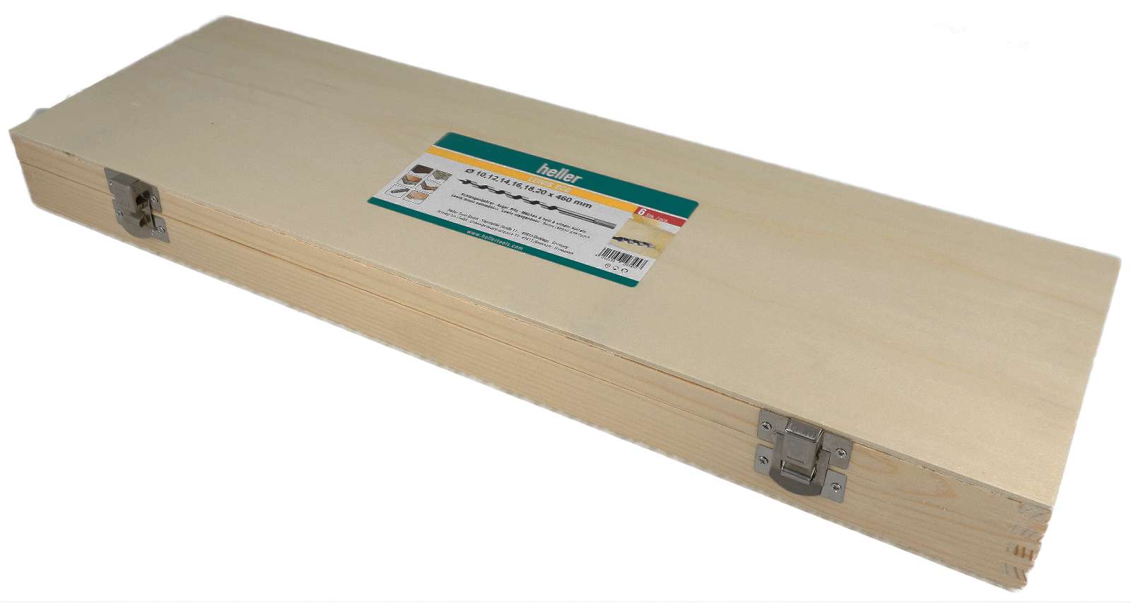 Heller Holz Schlangenbohrer Set 6 tlg.