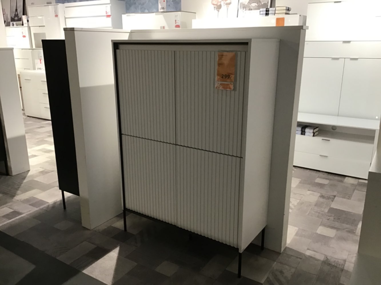 XXXLutz Ausstellungsstück Möbel Highboard Noto weiß