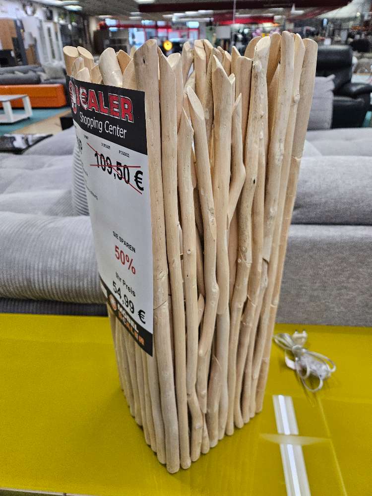 Treibholz Tischleuchte statt 109,50€