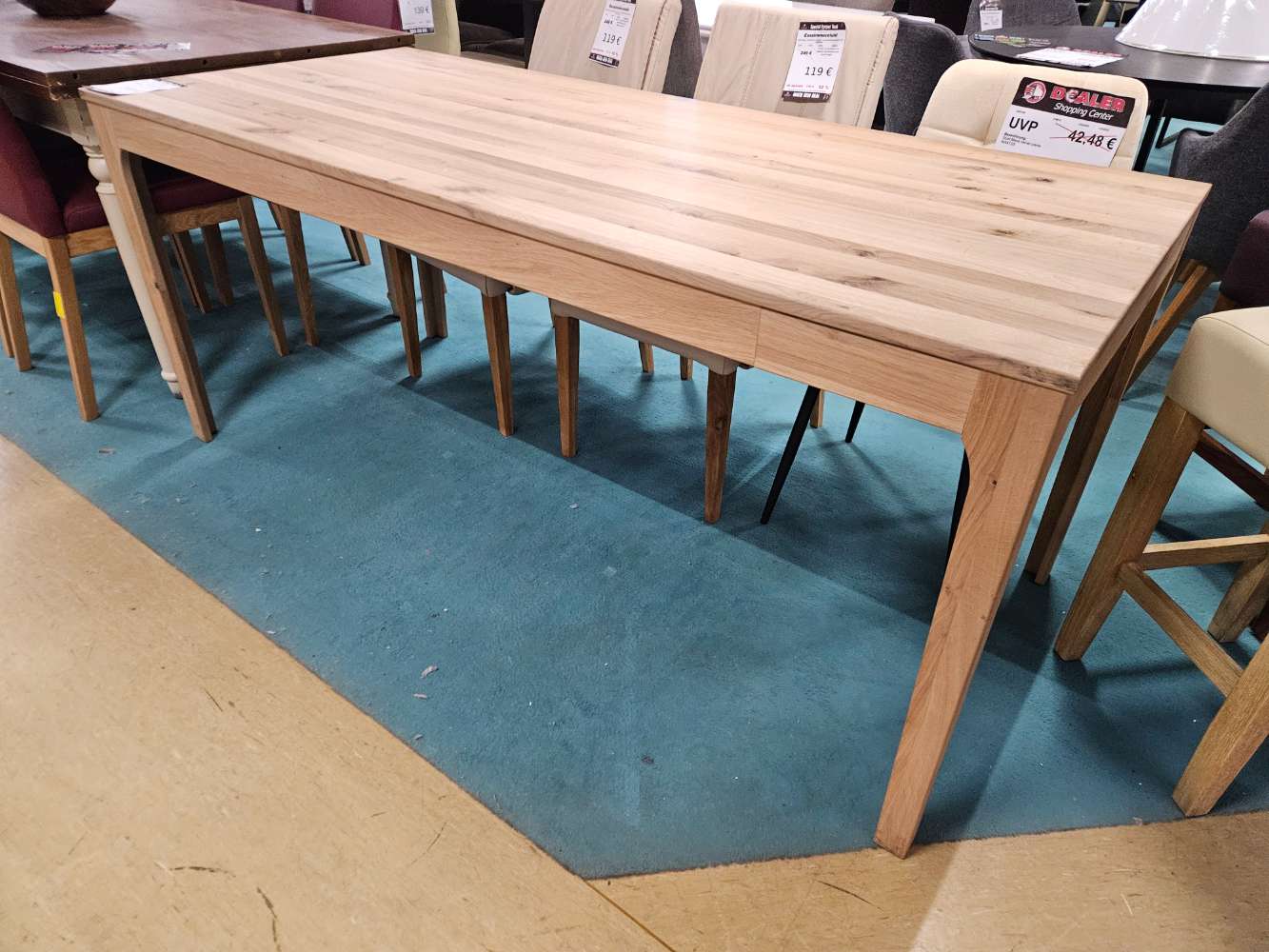 Esstisch Magnus Wildeiche massiv statt 939€