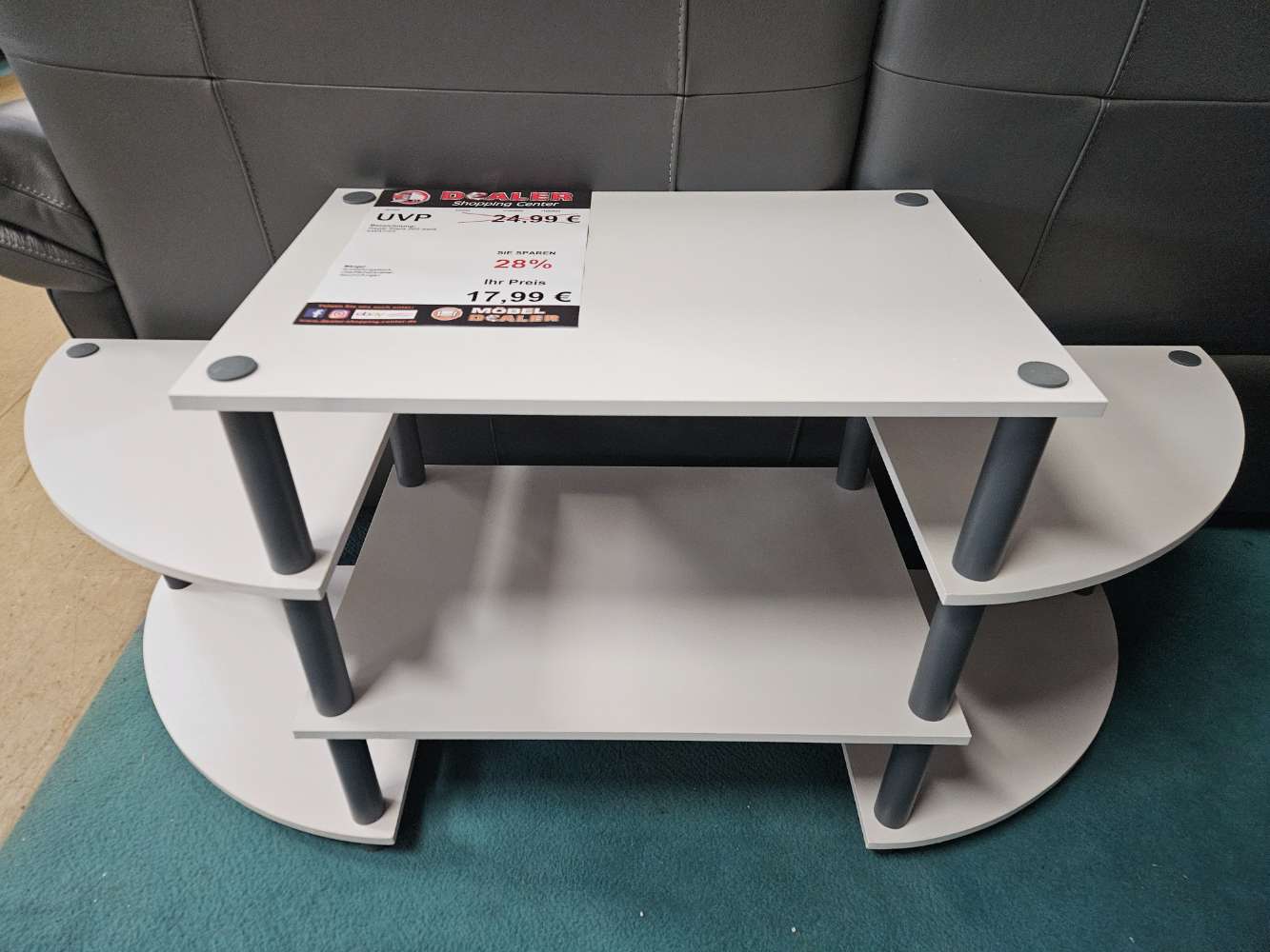 Regal Stack weiß statt 24,99€