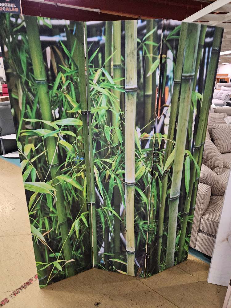 Paravent Sichtschutz Raumteiler Bambus statt 59,99€