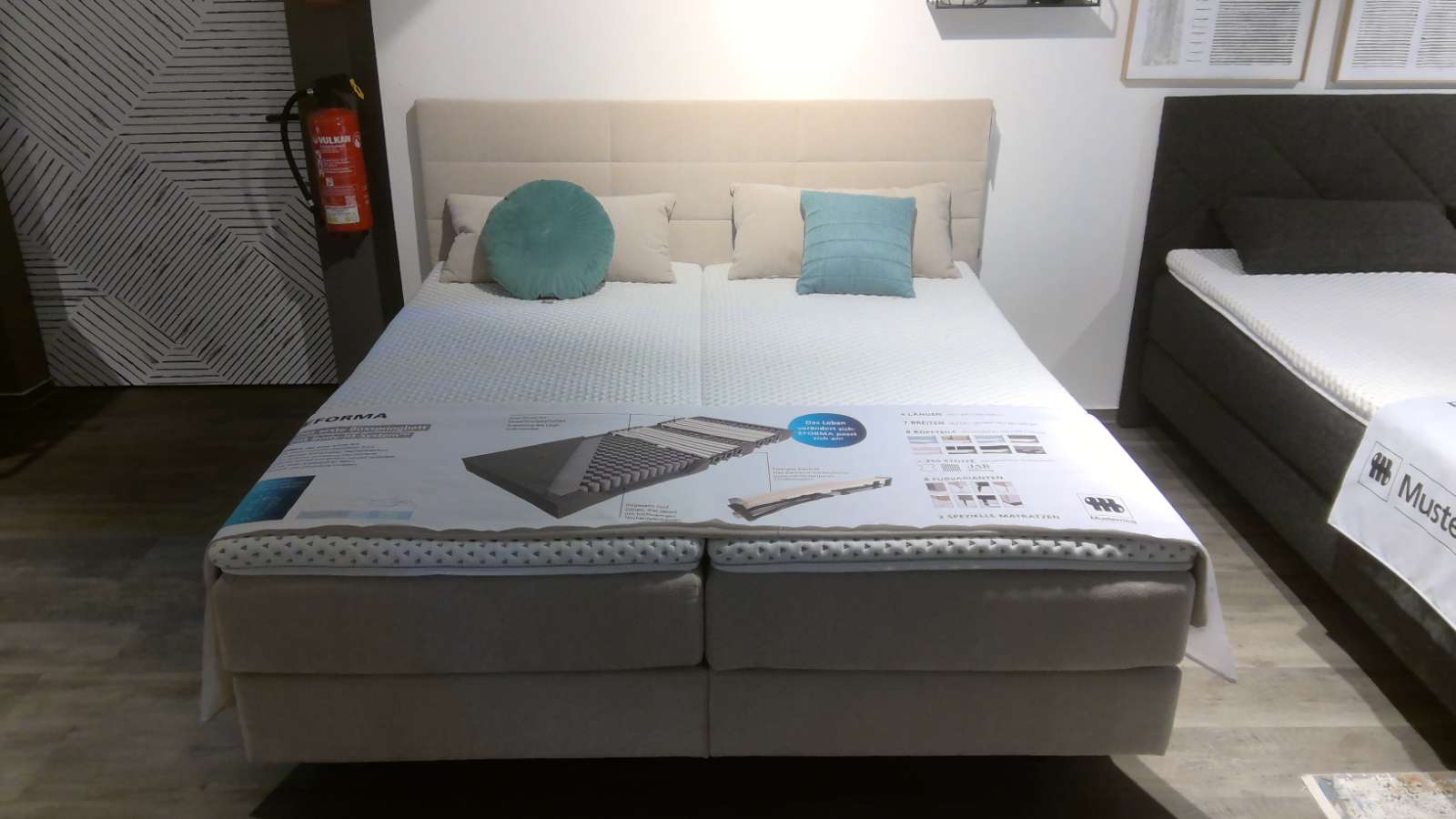 Musterring Boxspringbett Eforma ca. 180 x 200 cm