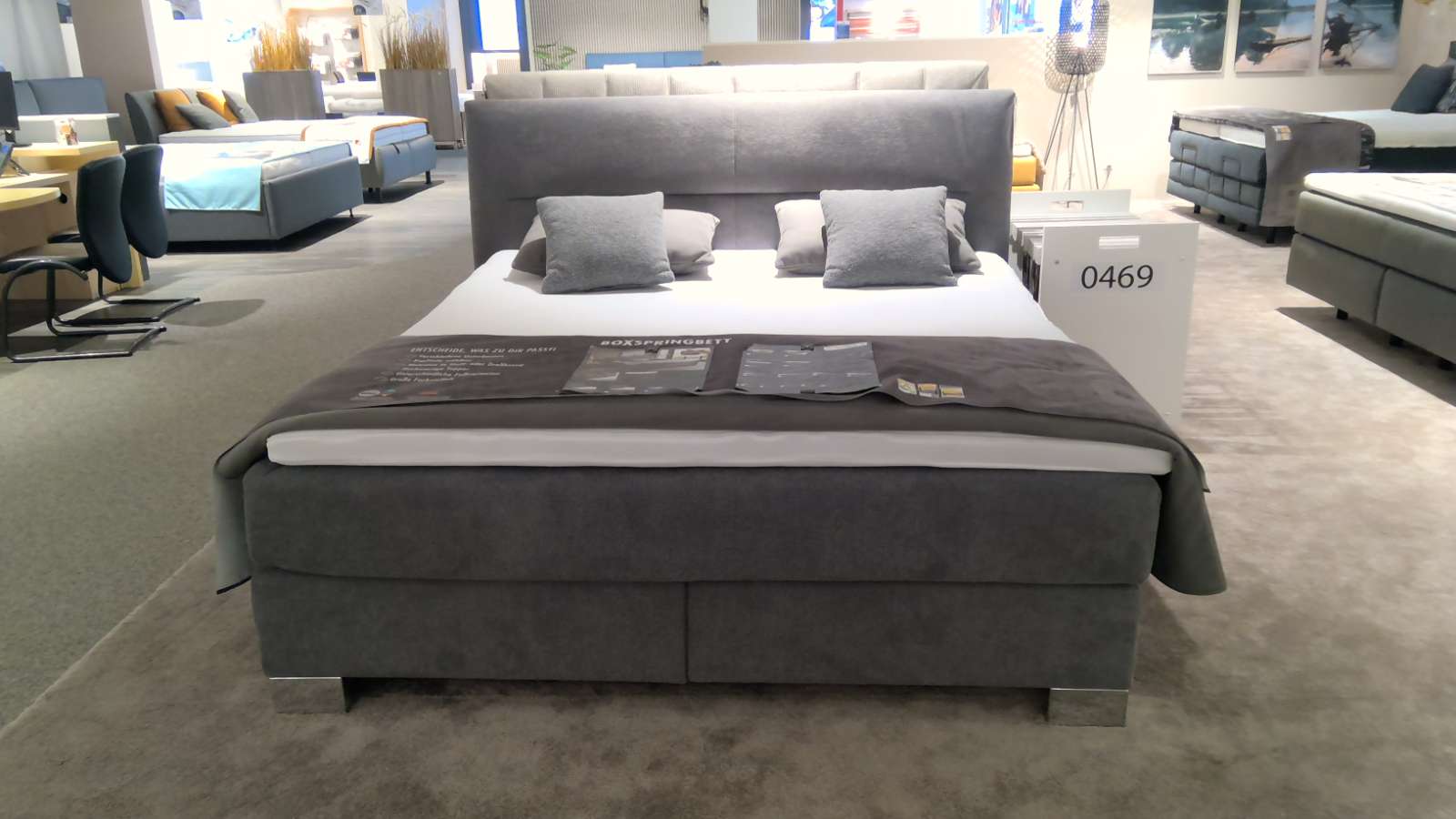 Oschmann Boxspringbett OC-BX 23156, ca. 180×200 cm