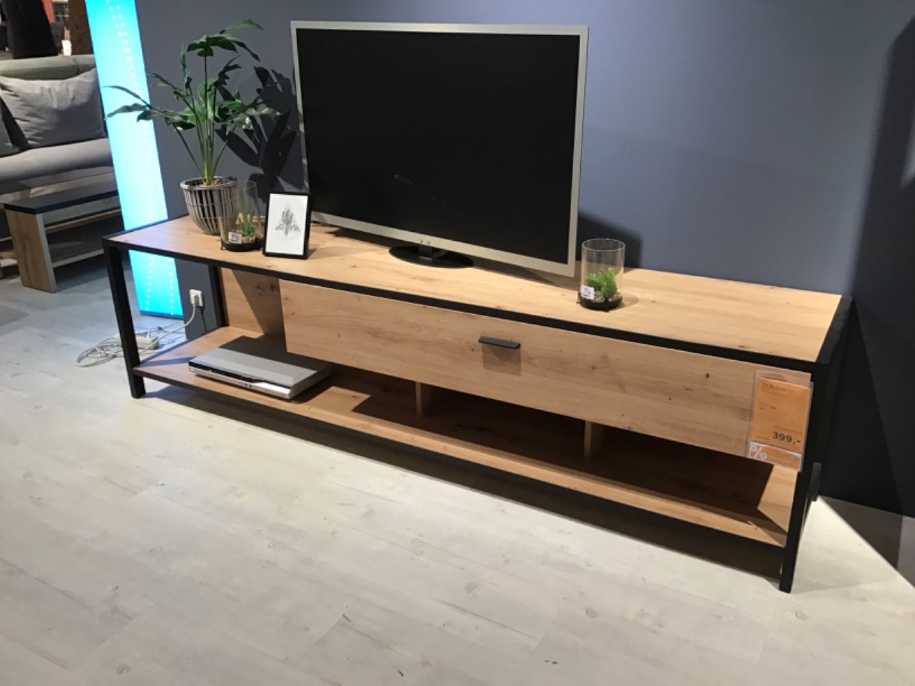 XXXLutz Ausstellungsstück Möbel TV-Element Algarve Eiche grau