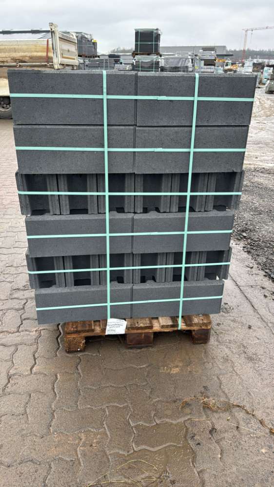 Schalungssteine 50×17,5×20 cm anthrazit (2.Wahl)