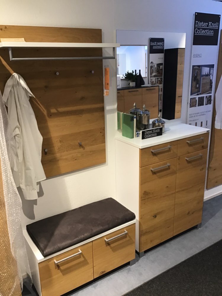 Möbel Garderobenset Andalo Dieter Knoll Eiche / weiß XXXLutz