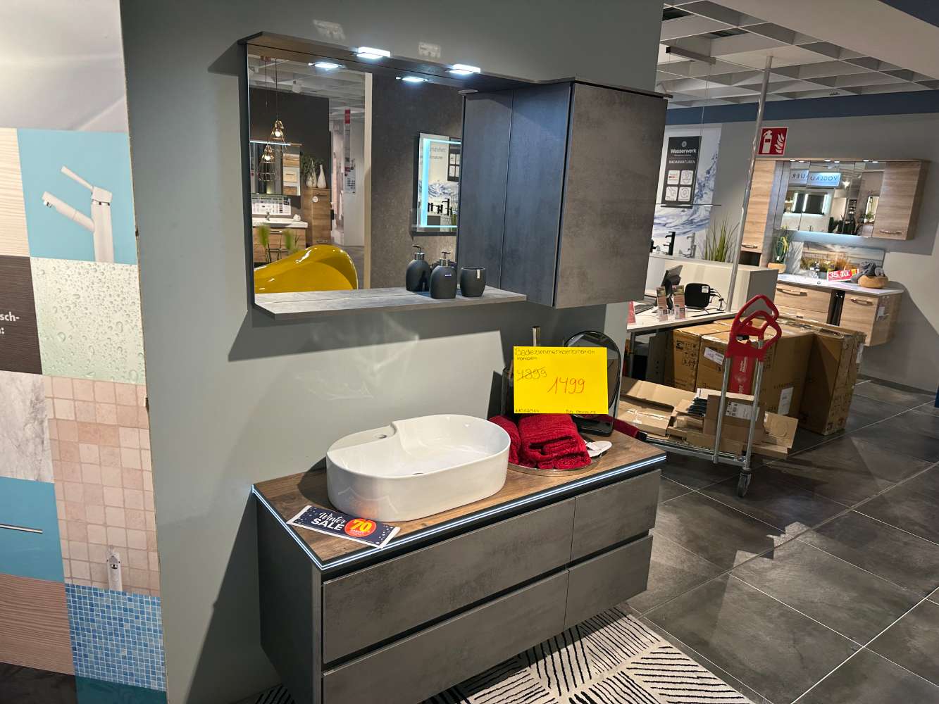 Badezimmerkombination