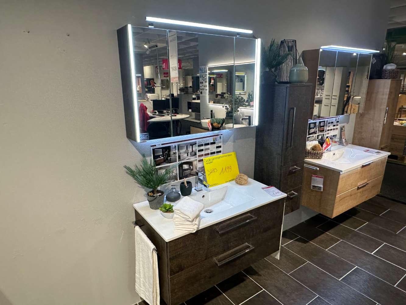 Badezimmerkombination