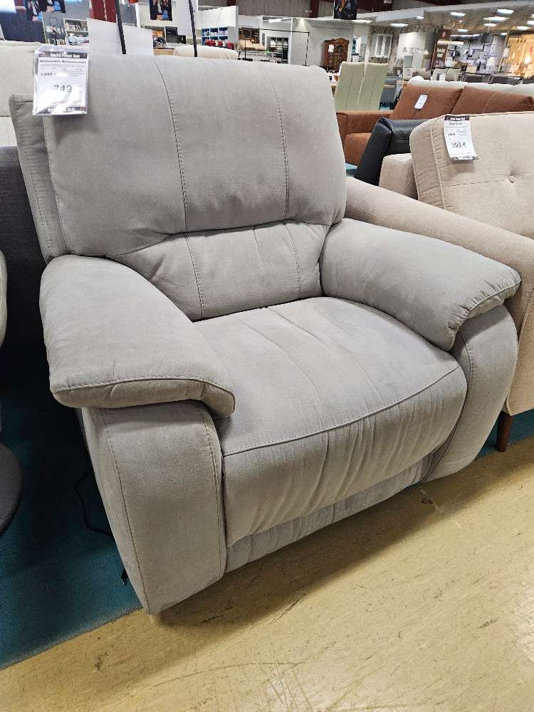 Wohnwert Relaxsessel Mikrofaser Grau statt 1699€