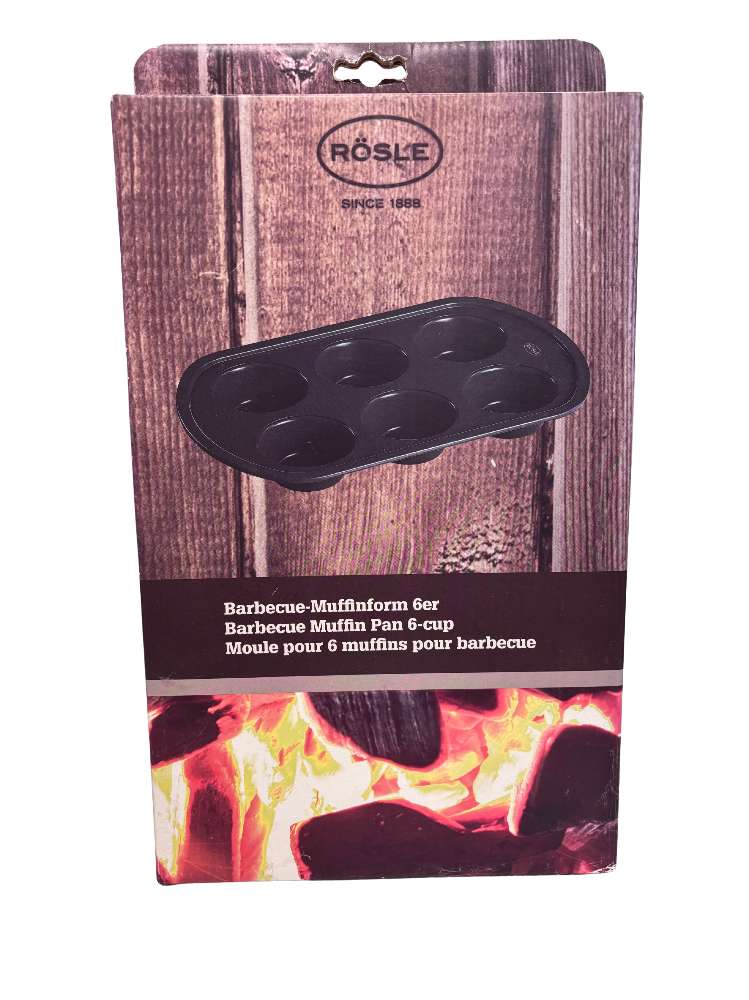 Rösle Barbecue-Muffinform 6er