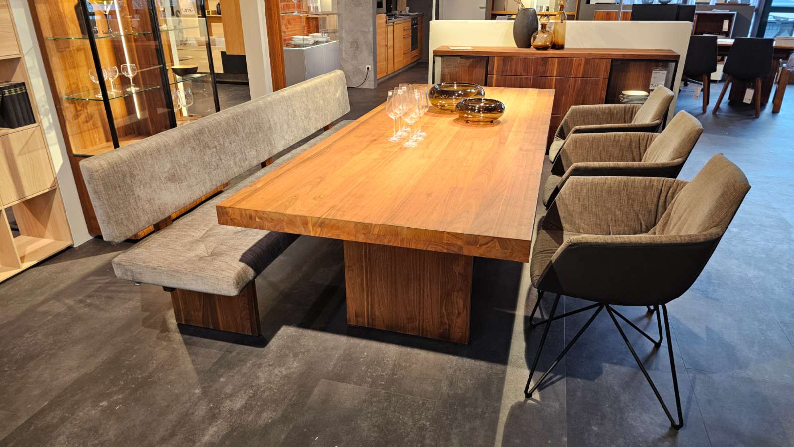 Möbel, Team 7 Essgruppe Tema/Yps/Grand Lui komplett