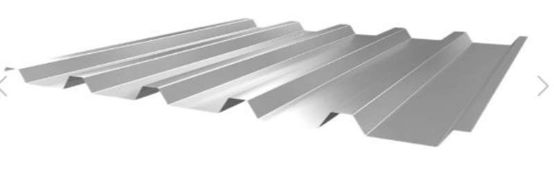 Alu-Trapez 35-207  0,9 mm  DACH – RAL 9006 25µm Polyester / RSL