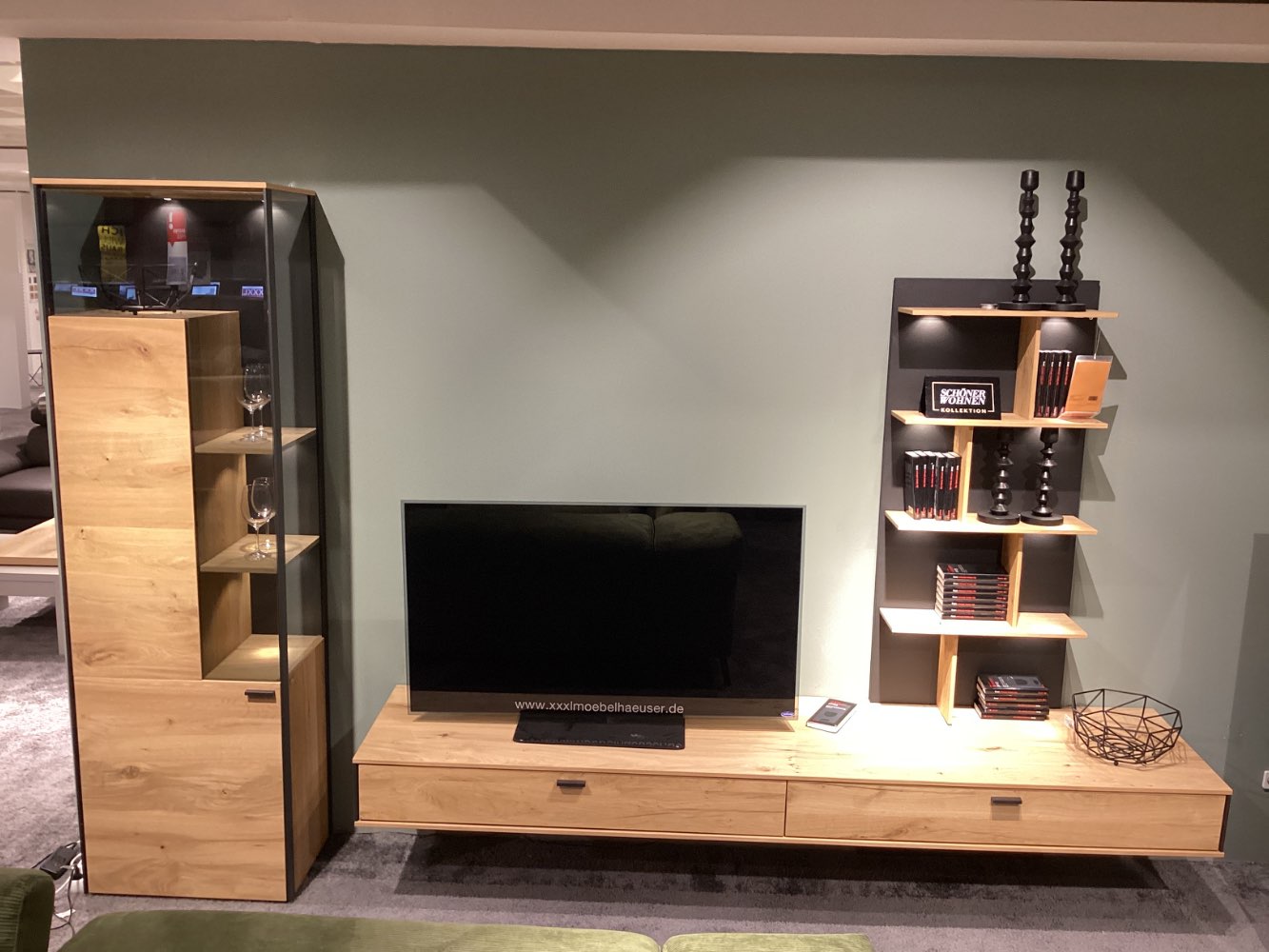 Möbel Wohnwand Schöner Wohnen Andra XXXLutz Hirschaid