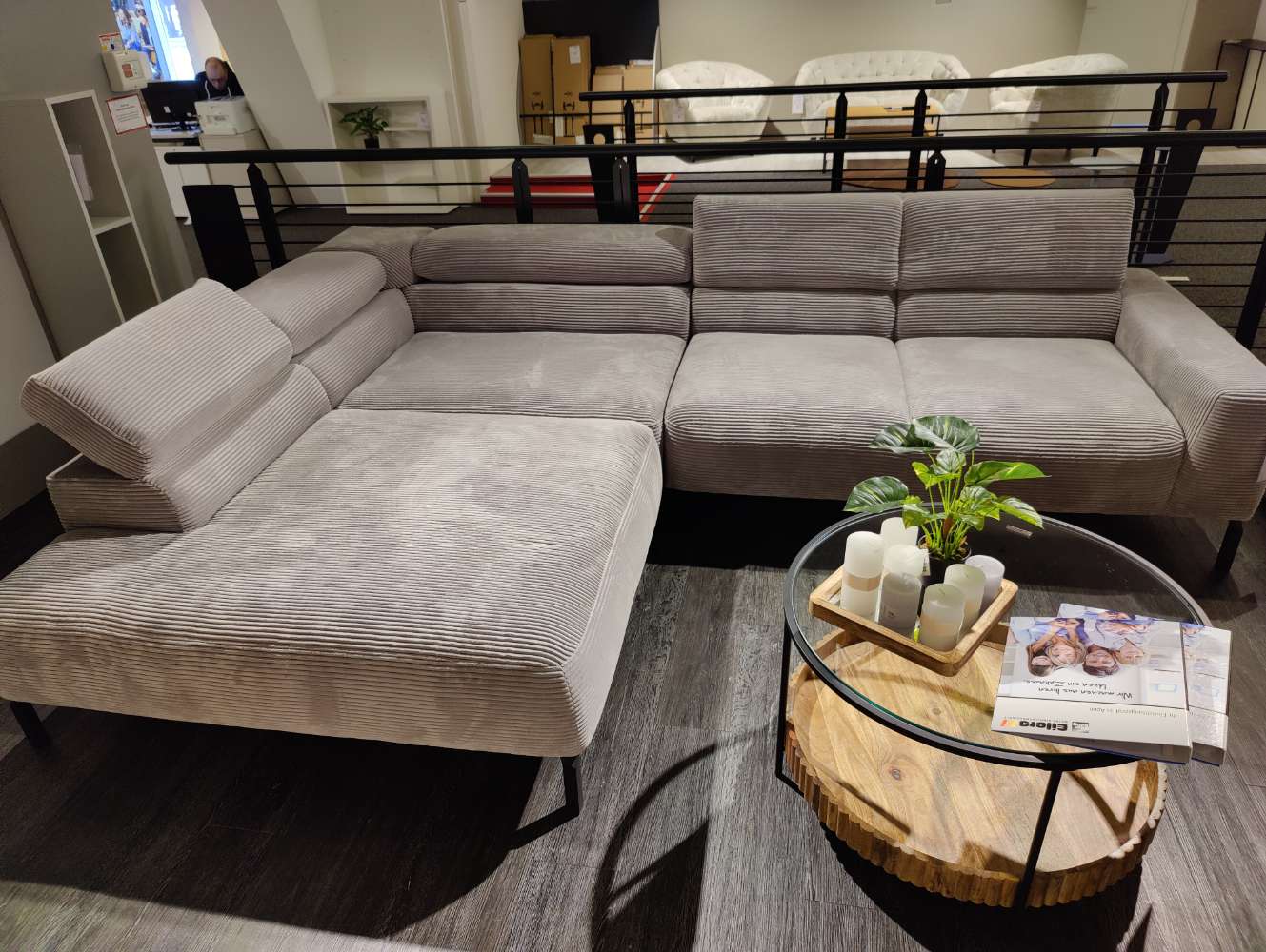 Ecksofa – Garnitur – CORD – Sofa – Couch