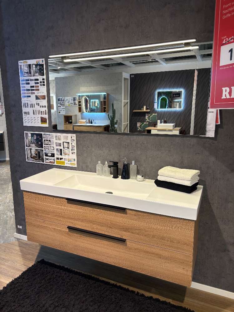 Bad-Vorzugskombination Cuneo Eiche braun⚡️Sparpreis⚡️