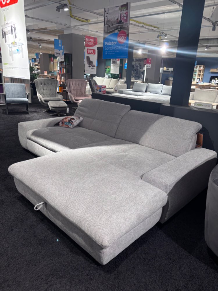 Möbel, Ecksofa, Hellgrau, XXXLutz