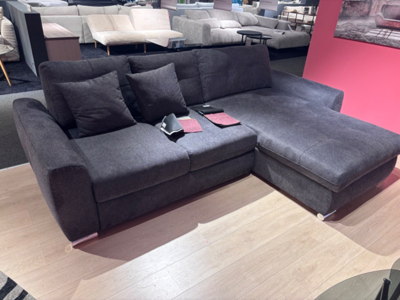 Möbel, Ecksofa, Anthrazit, XXXLutz