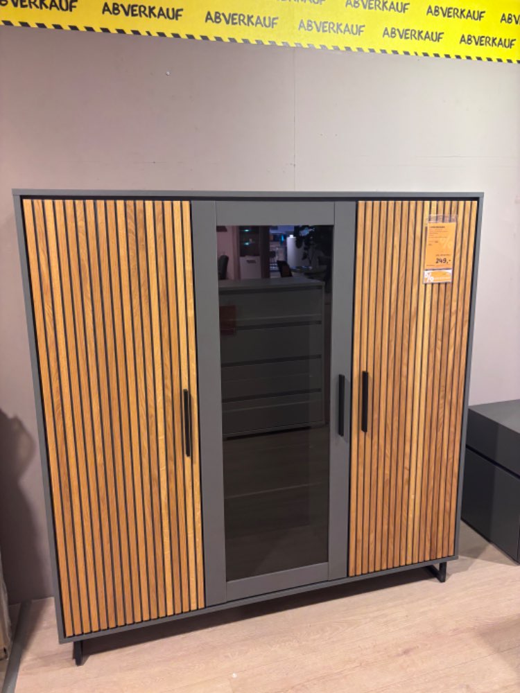 Möbel, Highboard, Akustikpaneel Eiche, XXXLutz