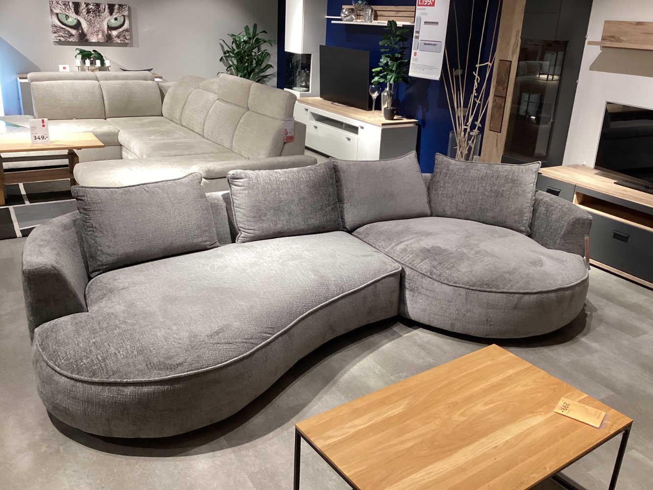 Möbel Ecksofa Buckley grau Home24 XXXLutz Hirschaid