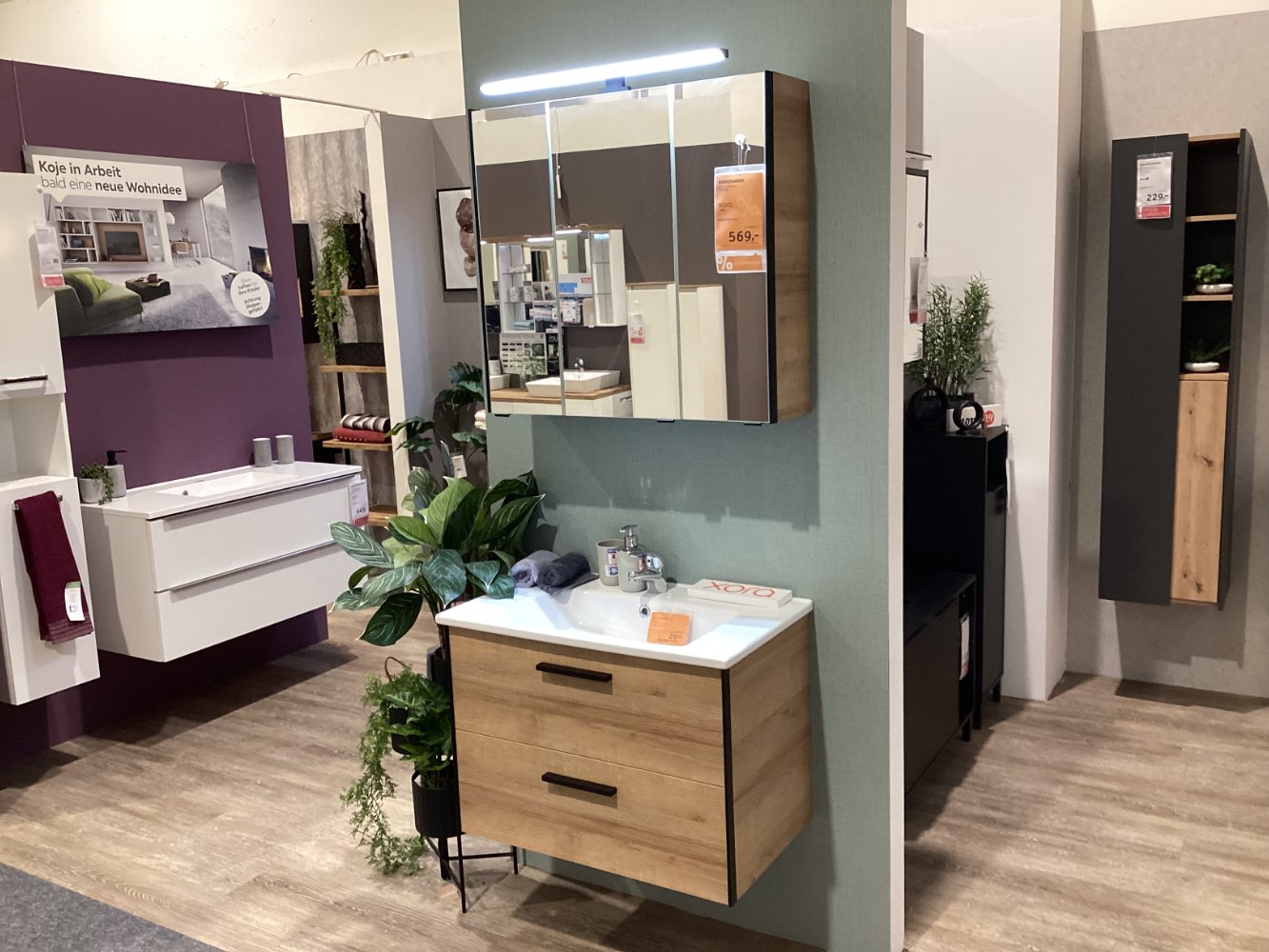 Möbel Pelipal Badezimmer Xora 395 Riviera Eiche XXXLutz