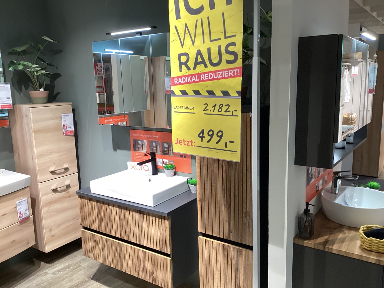 Möbel Held Badezimmer Hanoi Eiche Wotan XXXLutz