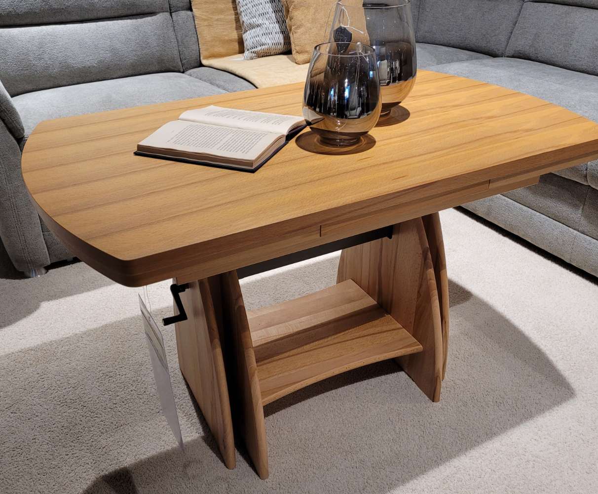 Couchtisch Kernbuche, ausziehbar ca 101x60cm