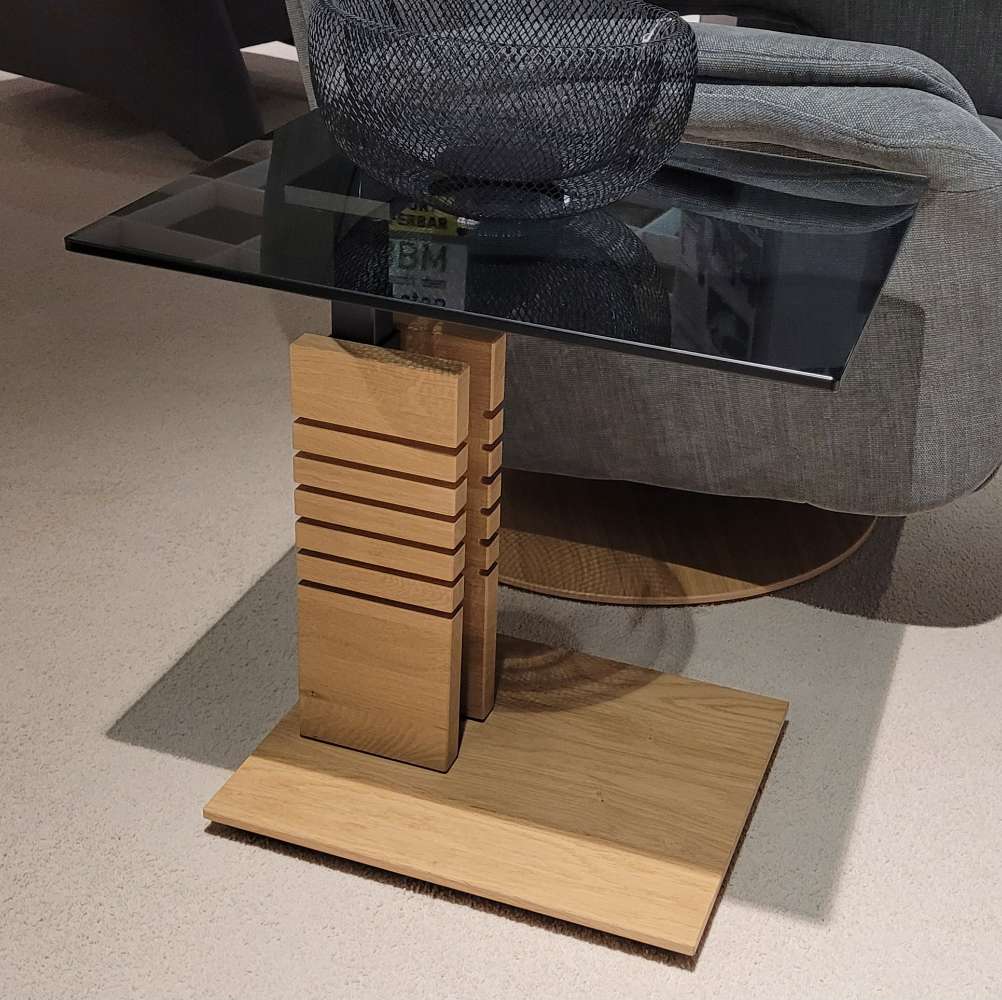 Beistelltisch Hydro-Lift-Mechanik auf Rollen