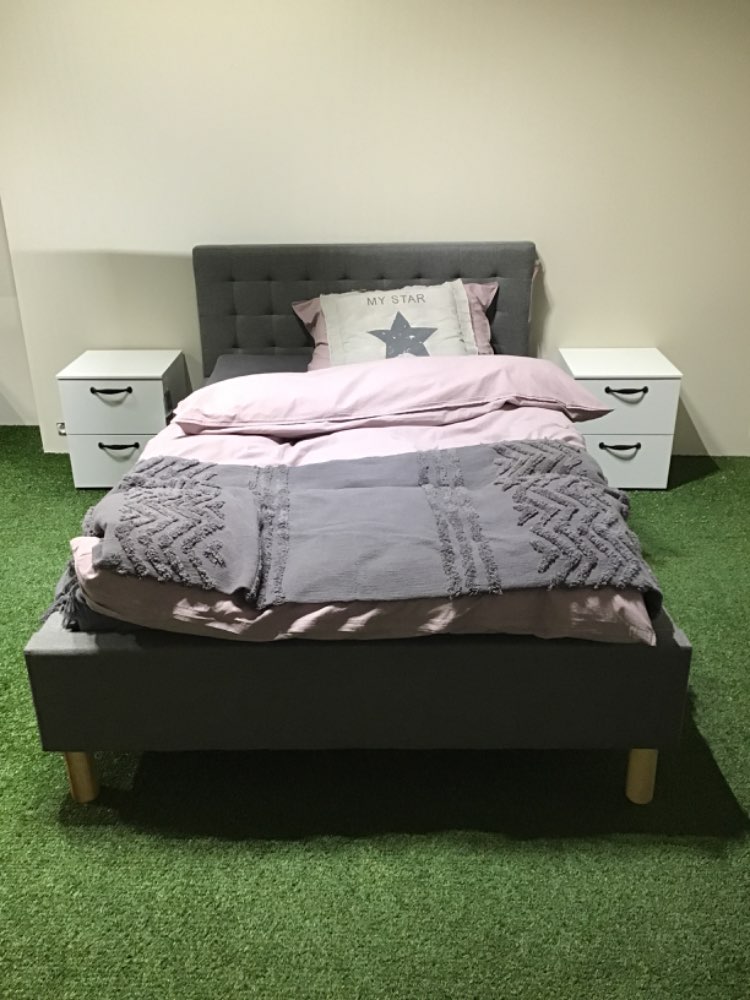 Malin Polsterbettgestell