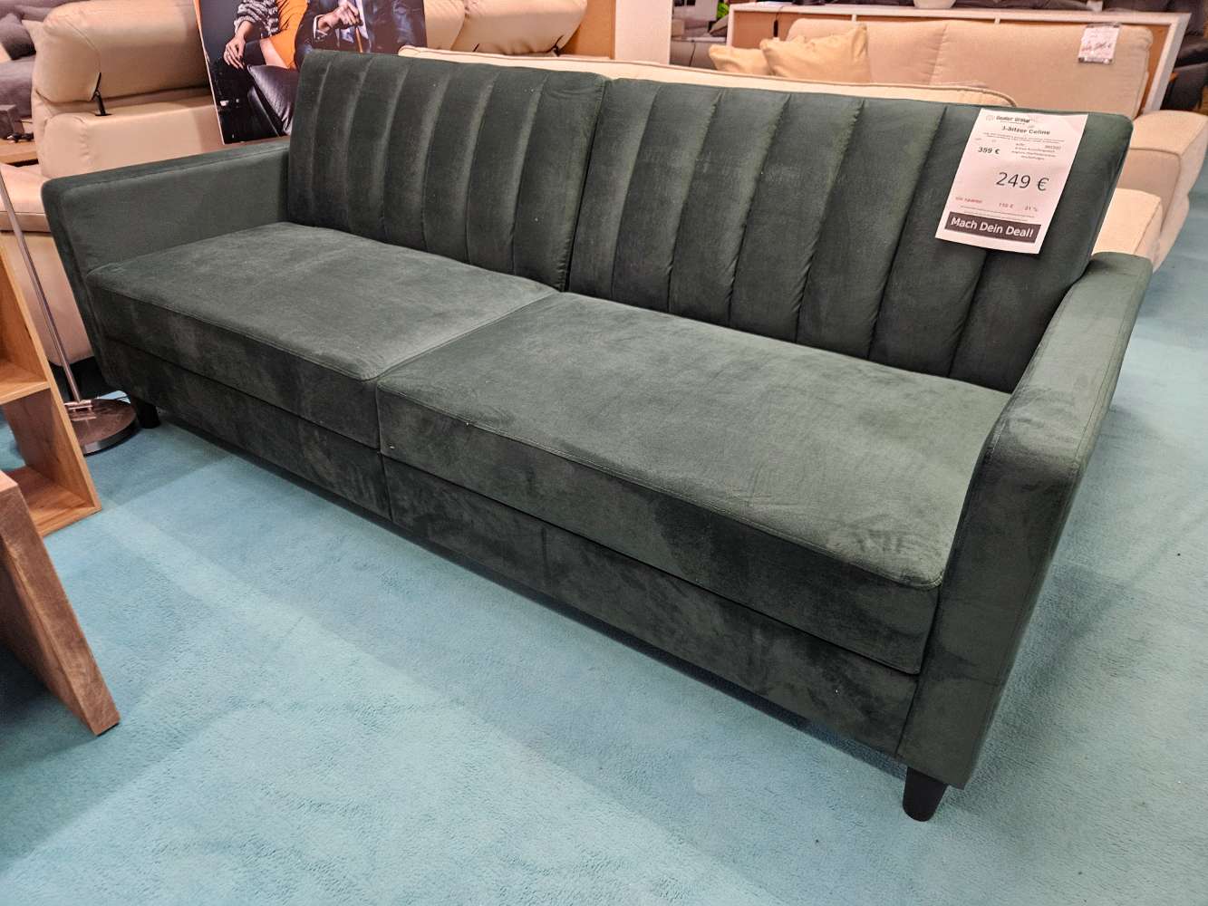 3 Sitzer Sofa Couch Schlafsofa Celine statt 359€