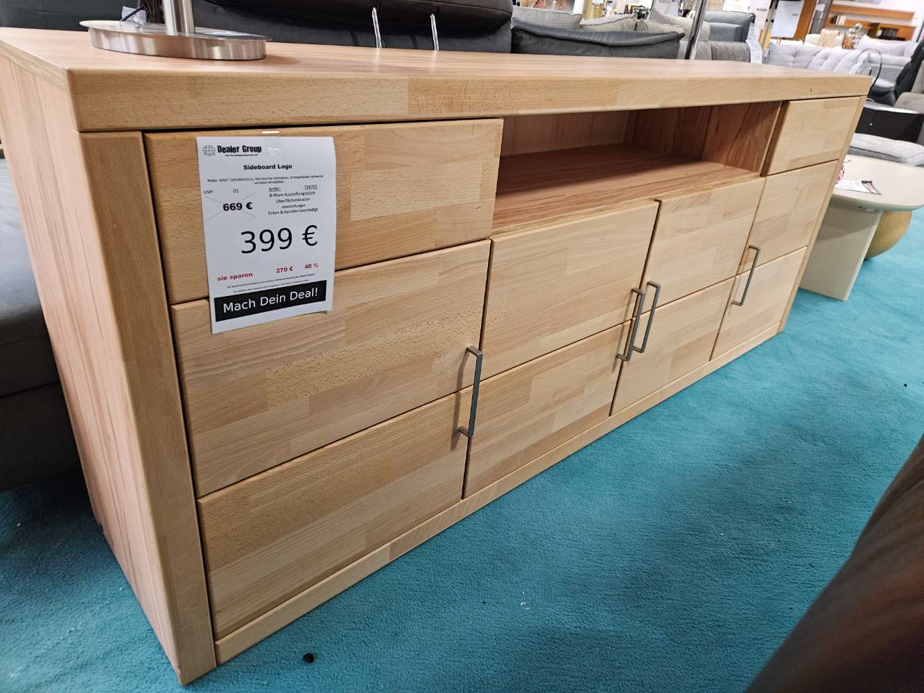 Sideboard Kommode  Logo Kernbuche statt 669€