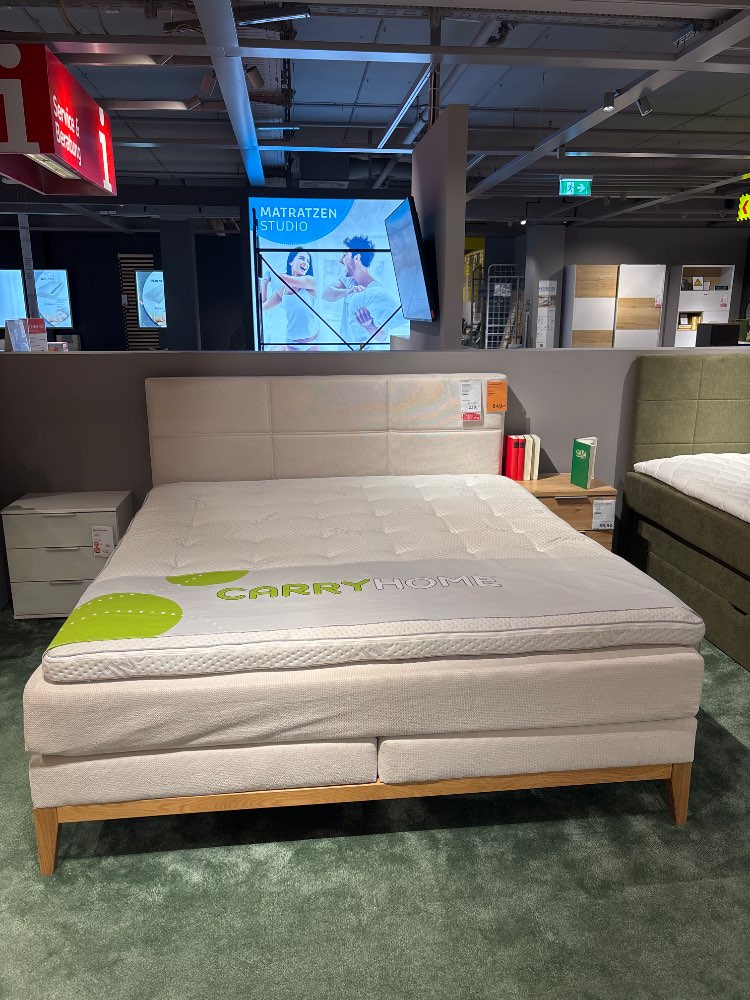 Möbel, Boxspringbett, Beige, 180x200cm, XXXLutz