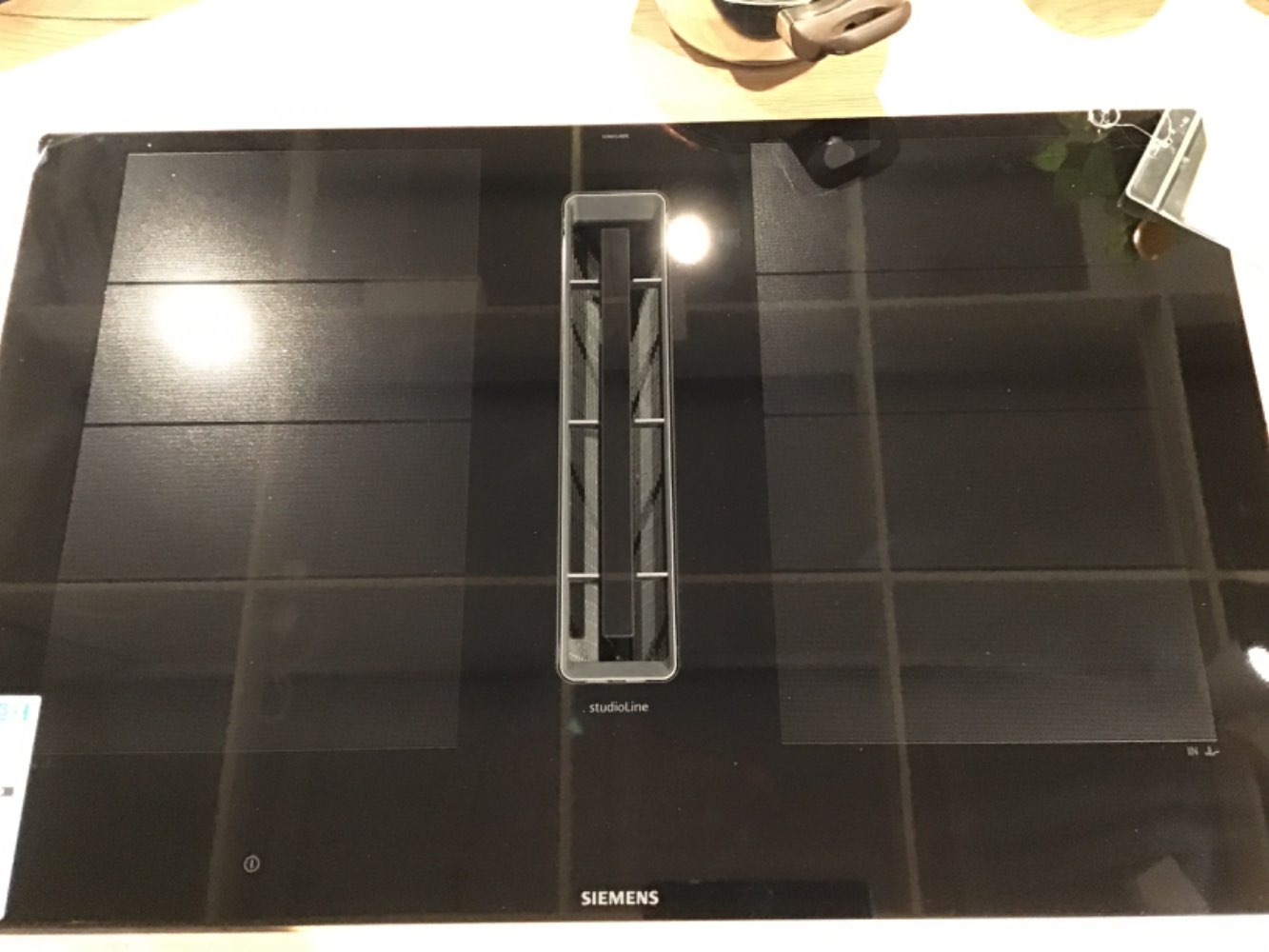 Induktionskochfeld mit Abzug,von Siemens Breite 79cm