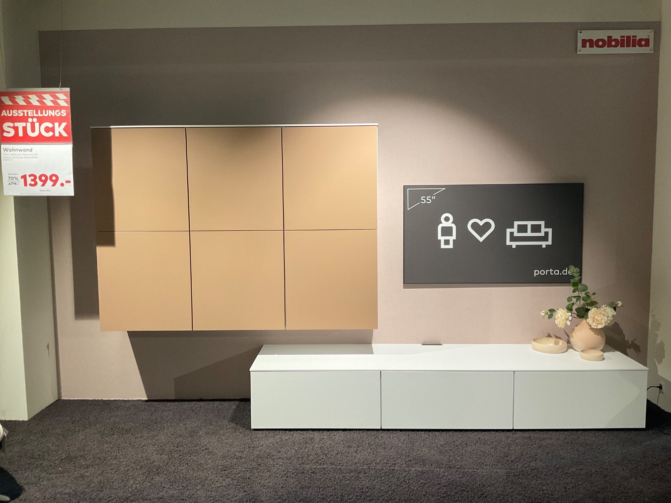 Nobilia Wohnwand Style