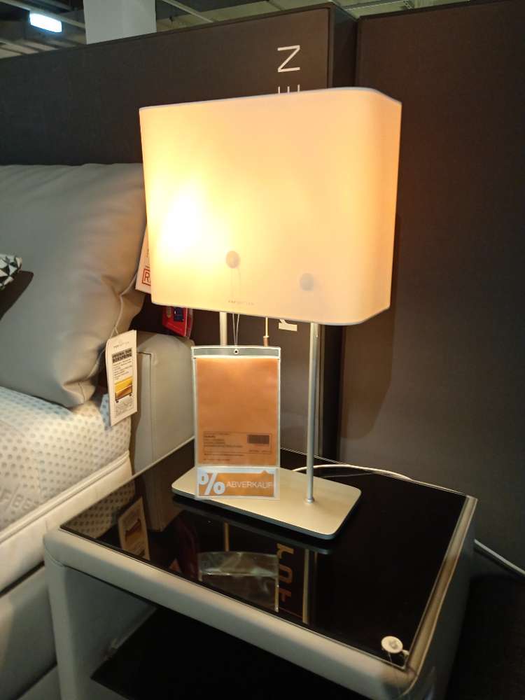 Tischleuchte, Ruf, Quadro, 30x50x15, XXXLutz