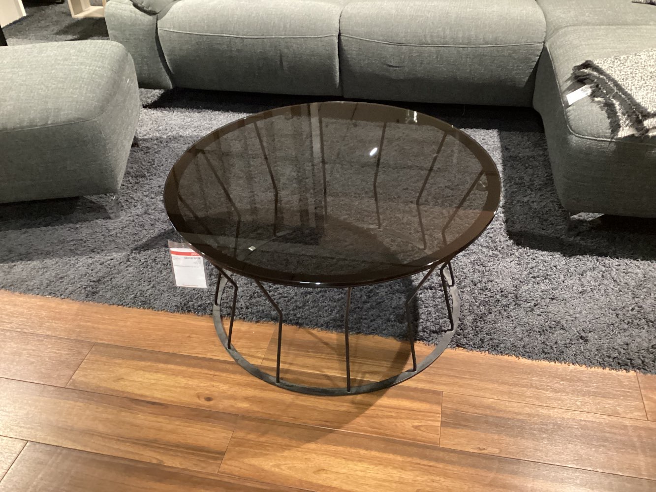 Couchtisch „Fabia“, Orig. Musterring, 80cm Durchmesser