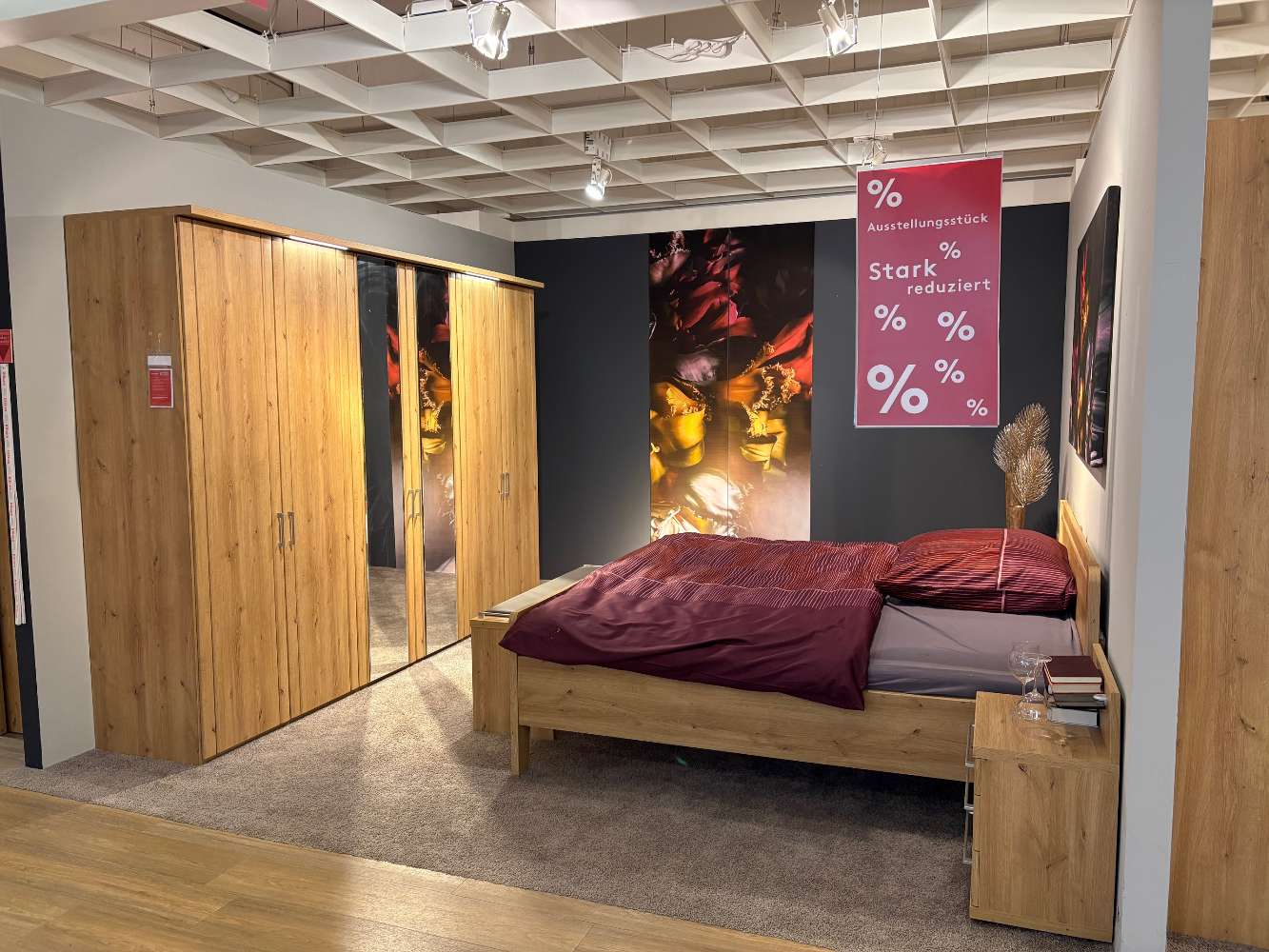 Schlafzimmer Eiche bianco⚡️Sparpreis⚡️