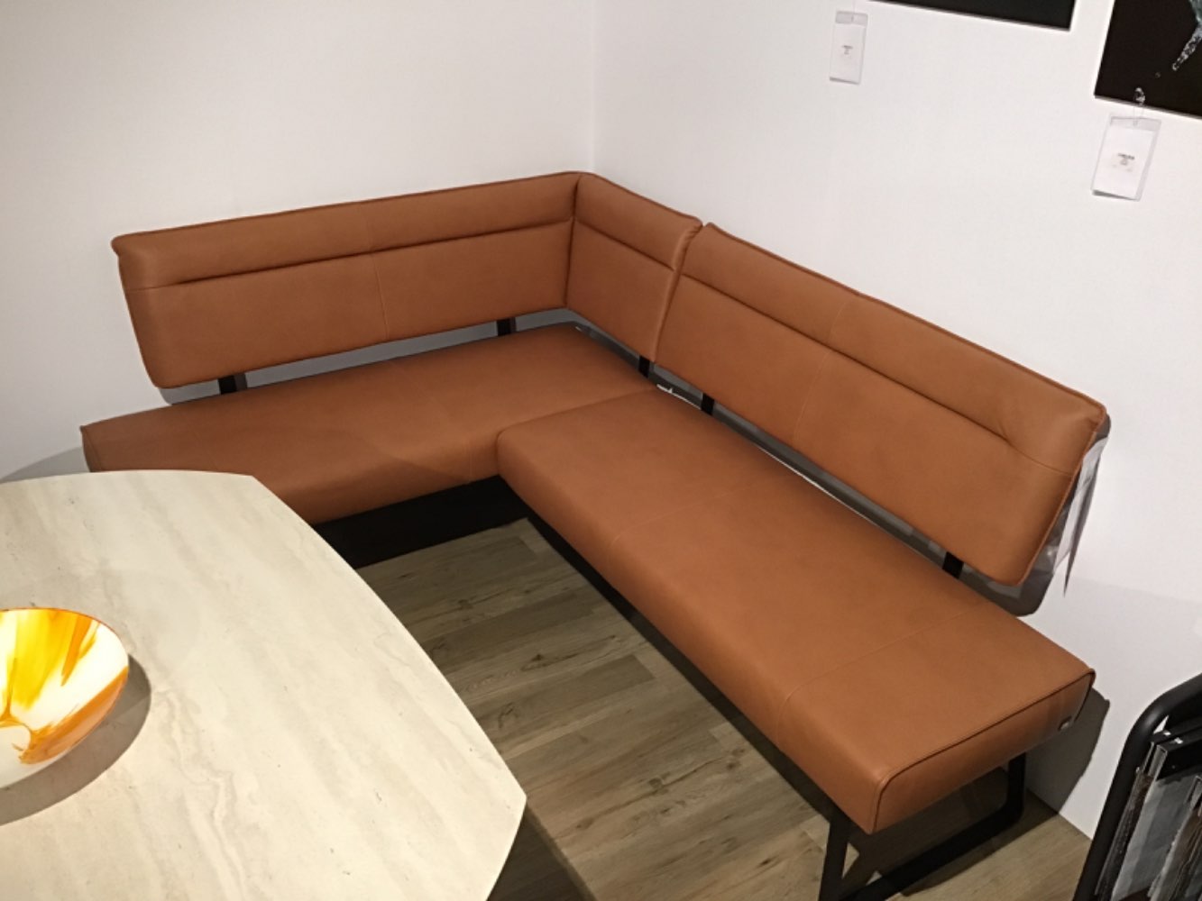 Interliving 5505 Eckbank Leder caramel ,Maß 149x195cm