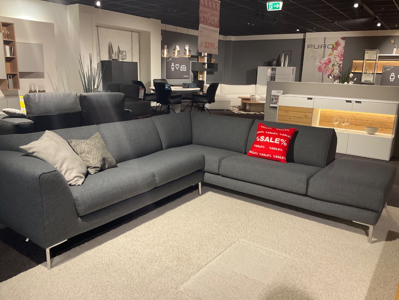 Pode Rundecke Fold / Stoffbezug frost