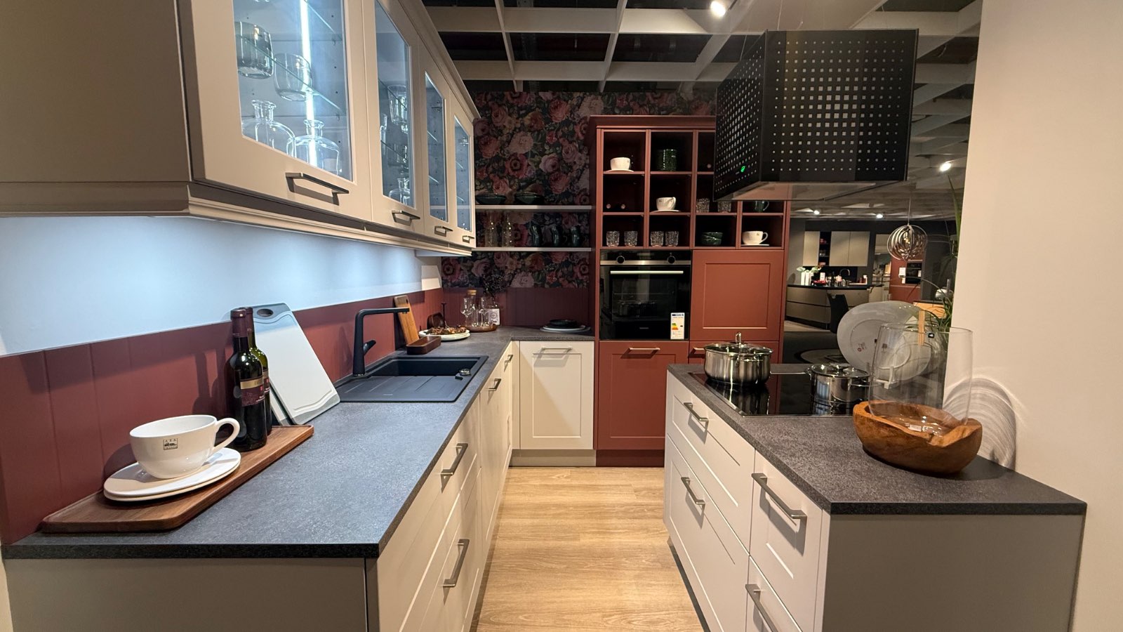 Einbauküche Nolte Framelack Landhaus