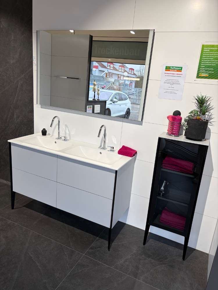 Duravit Me by Starck Doppelwaschtischanlage + Wand-WC