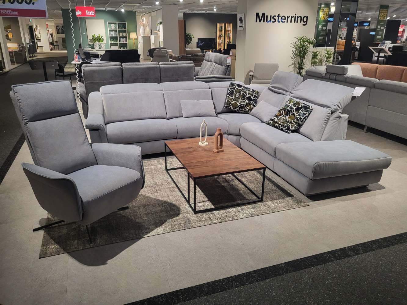 ÖLSA – Garnitur incl. Relaxsessel