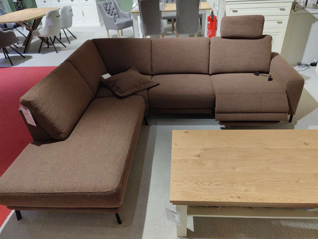 Ecksofa – Garnitur – mit Motor – Couch – Sofa – Eckgarnitur